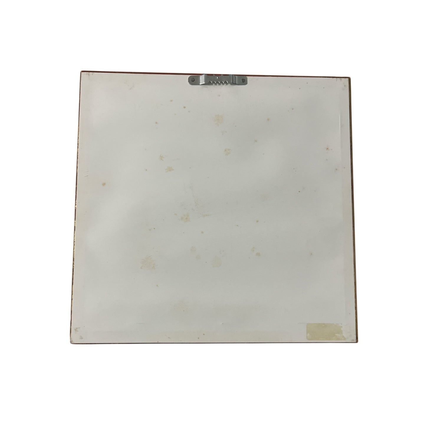 Framed Floral Heart Print Gold Tone Frame Vintage Cottage Style Wall Art