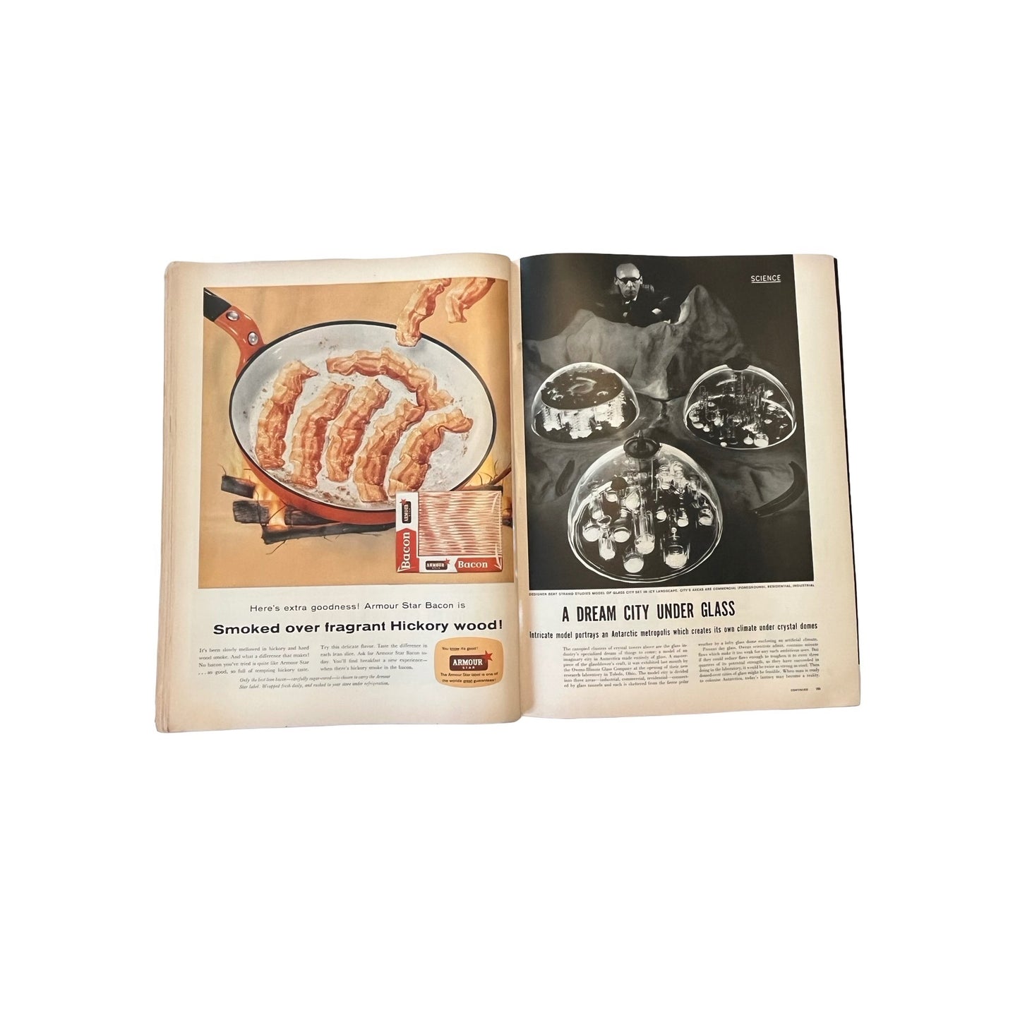 Vintage LIFE Magazine 1954 Mid Century Ads Bourbon Tobacco Jello Pyrex Ephemera