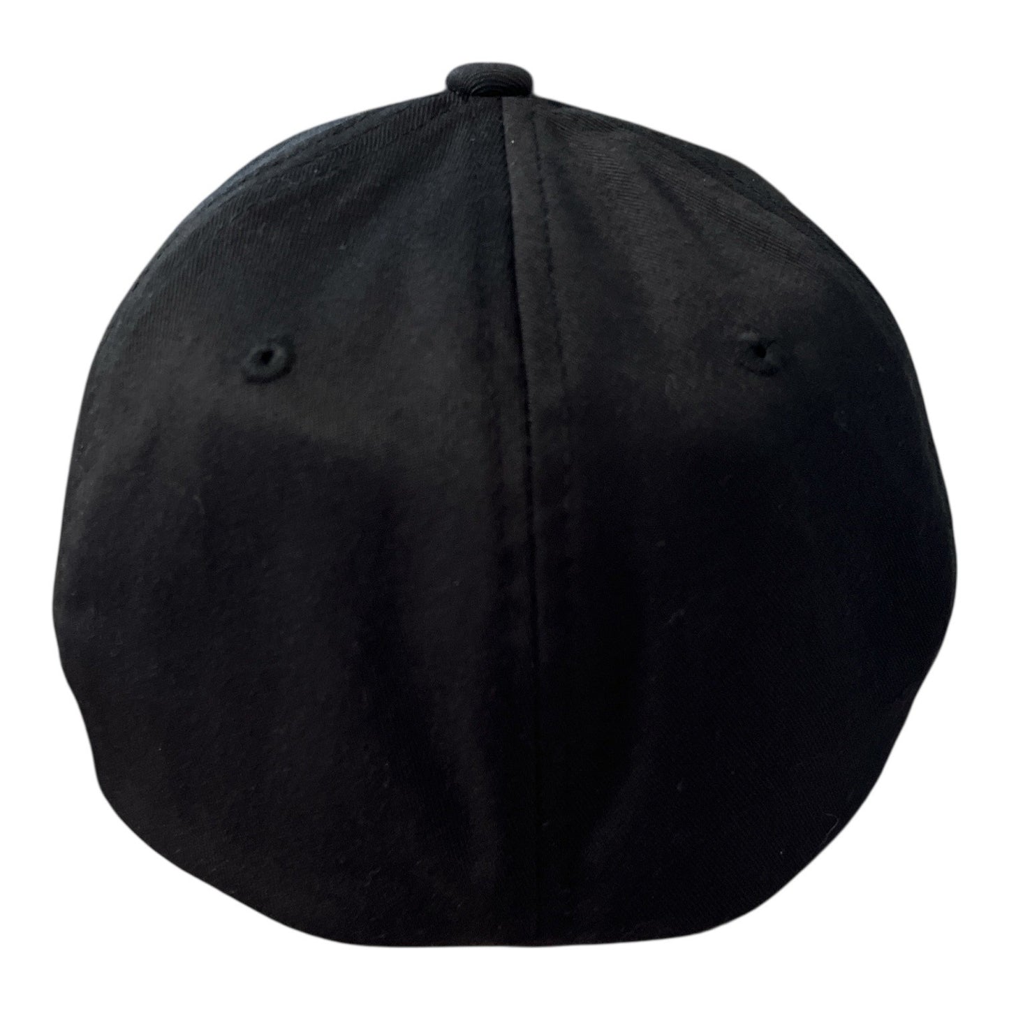 Mercedes-Benz Flexfit Black Baseball Cap Silver Logo Fitted Hat S/M