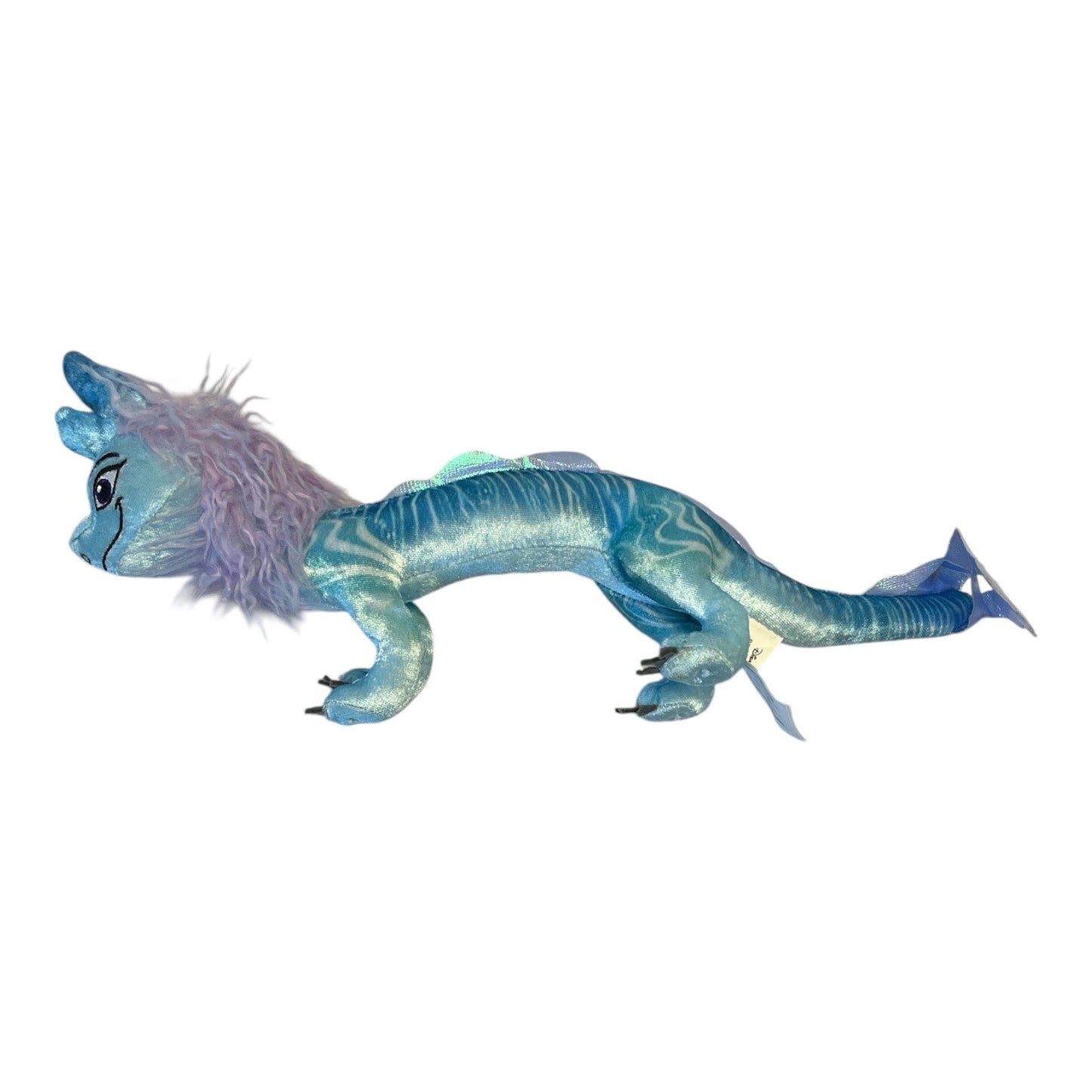 Disney Raya and the Last Dragon Sisu Plush – Just Play – 15" Sparkly Blue & Purple Toy
