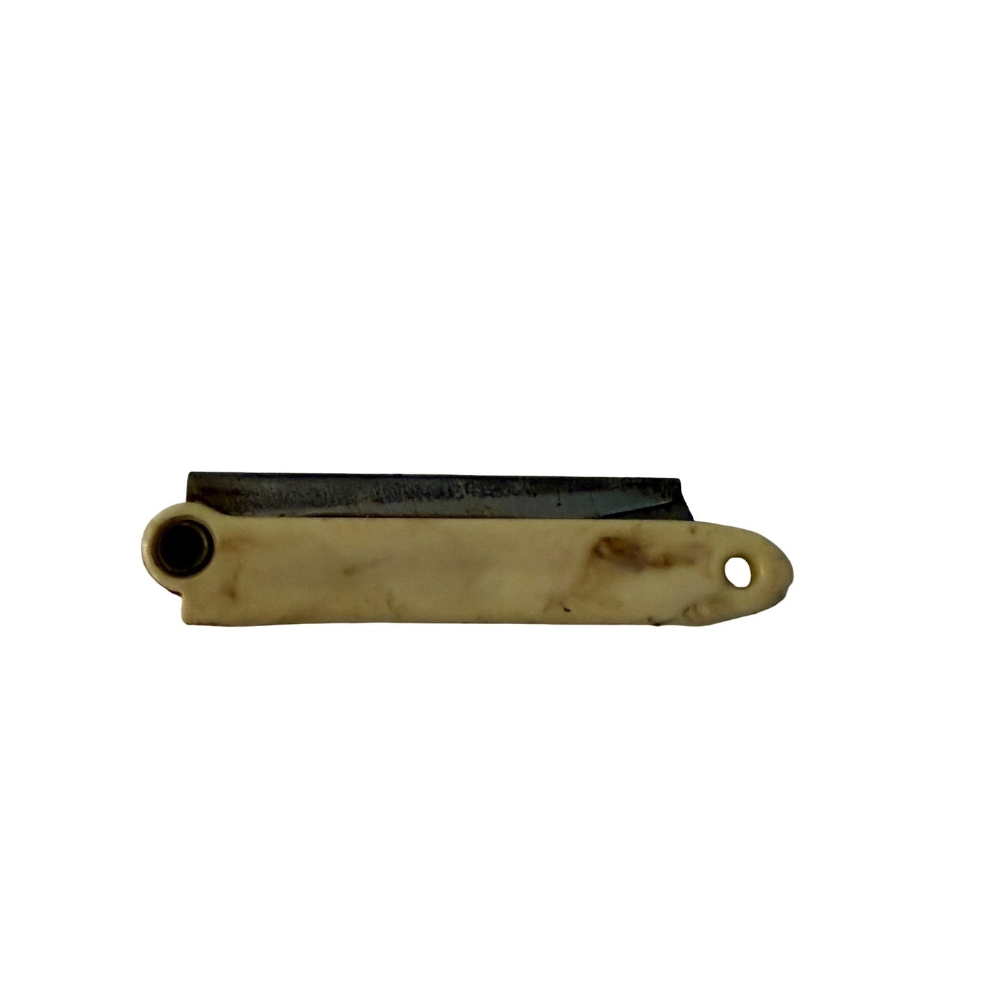Vintage Miniature A.J. Nystrom & Co Chicago Advertising Straight Razor Letter Opener 2.25"