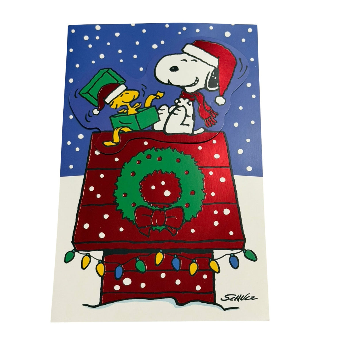 Hallmark Peanuts Snoopy Woodstock Christmas Cards and Envelopes 20 Count