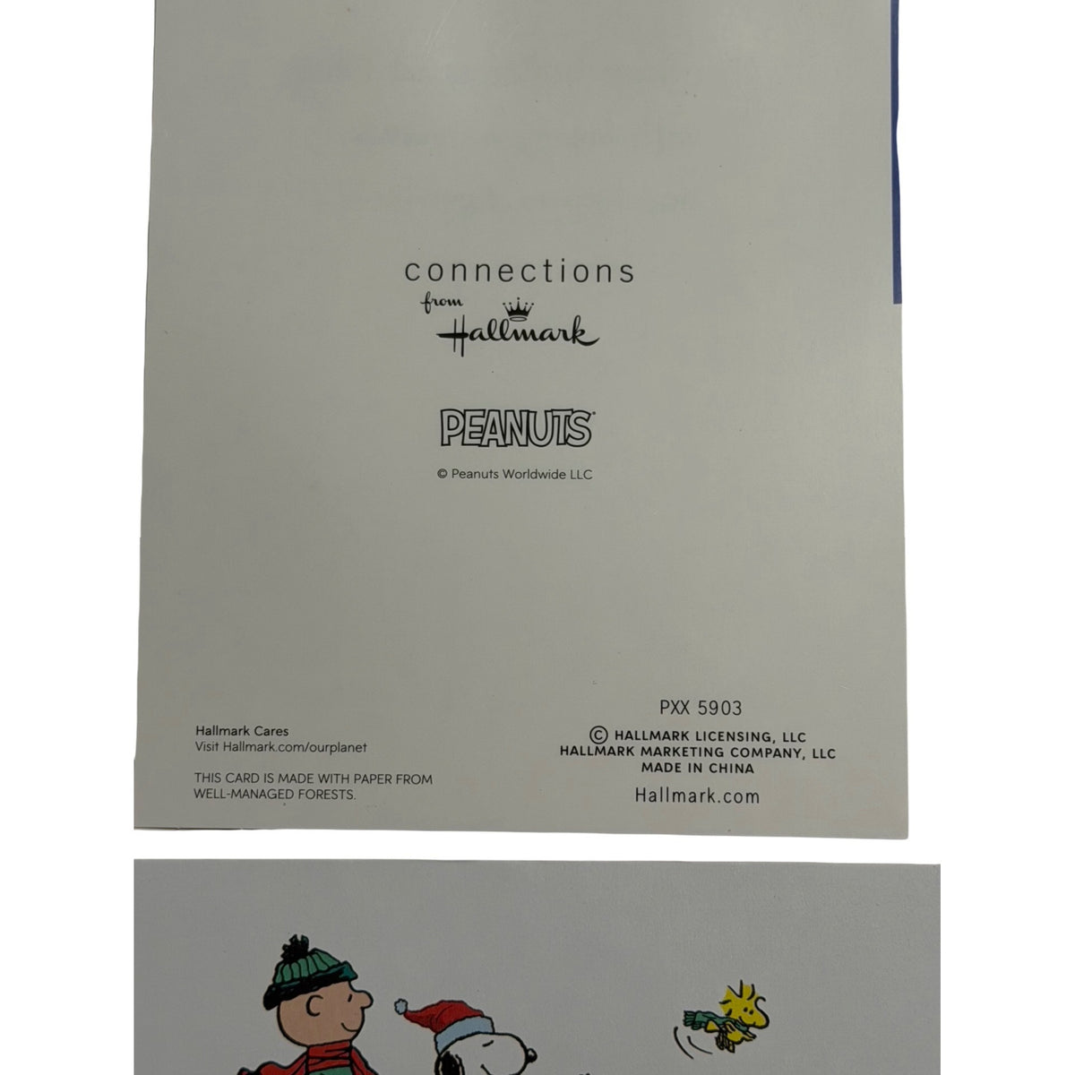 Hallmark Peanuts Snoopy Woodstock Christmas Cards and Envelopes 20 Count