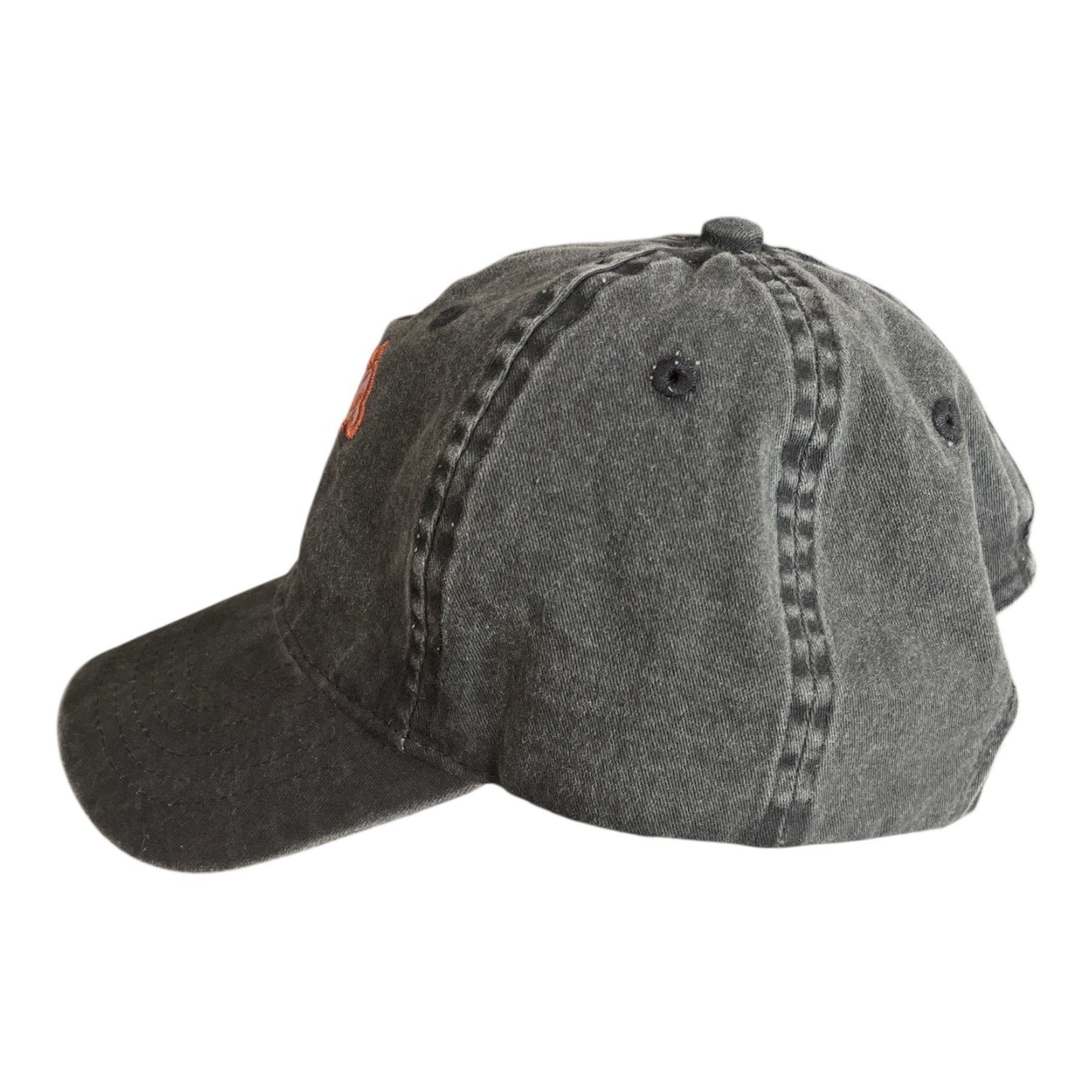 Infinity Her Floral Cow Patch Cowgirl Baseball Cap Washed Black