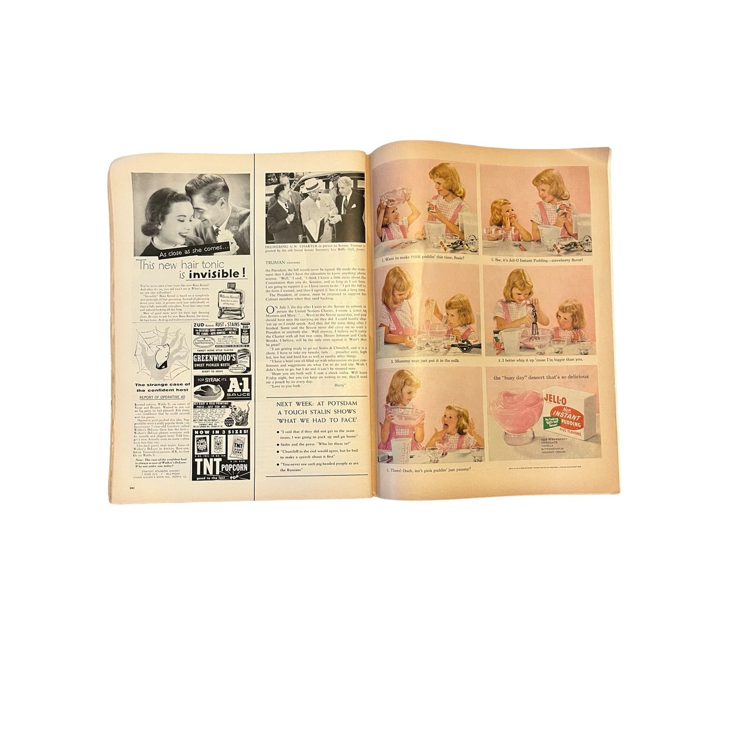 Vintage LIFE Magazine 1955 October 10 Princess Margaret Mid Century Ads Coca Cola Karo