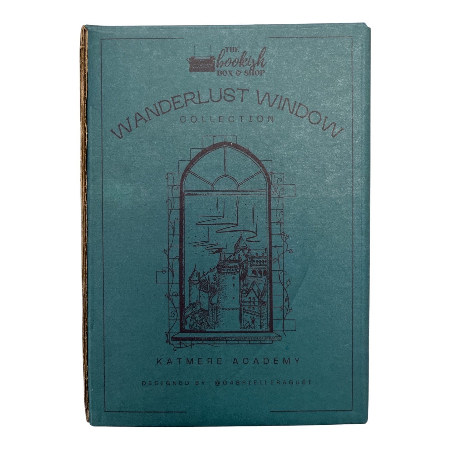 Wanderlust Window Katmere Academy Gothic Arch Wall Art The Bookish Box Shop