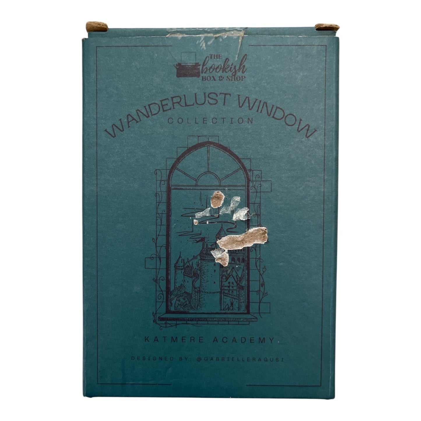 Wanderlust Window Katmere Academy Gothic Arch Wall Art The Bookish Box Shop