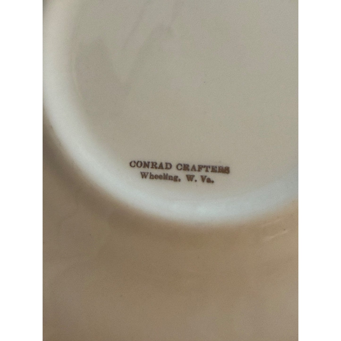 Vintage Hagerstown Maryland Souvenir Collector Plate Conrad Crafters Wheeling WV 7 Inch