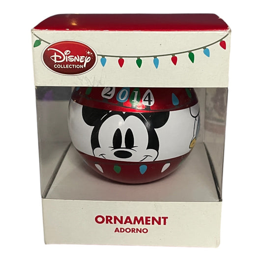 Disney Collection 2014 Mickey, Donald, Goofy & Pluto Christmas Ornament – In Box