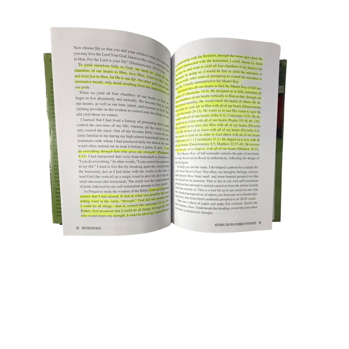 Restoration Road Mitch Kruse Derek Williams 2009 Hardcover Christian Personal Growth