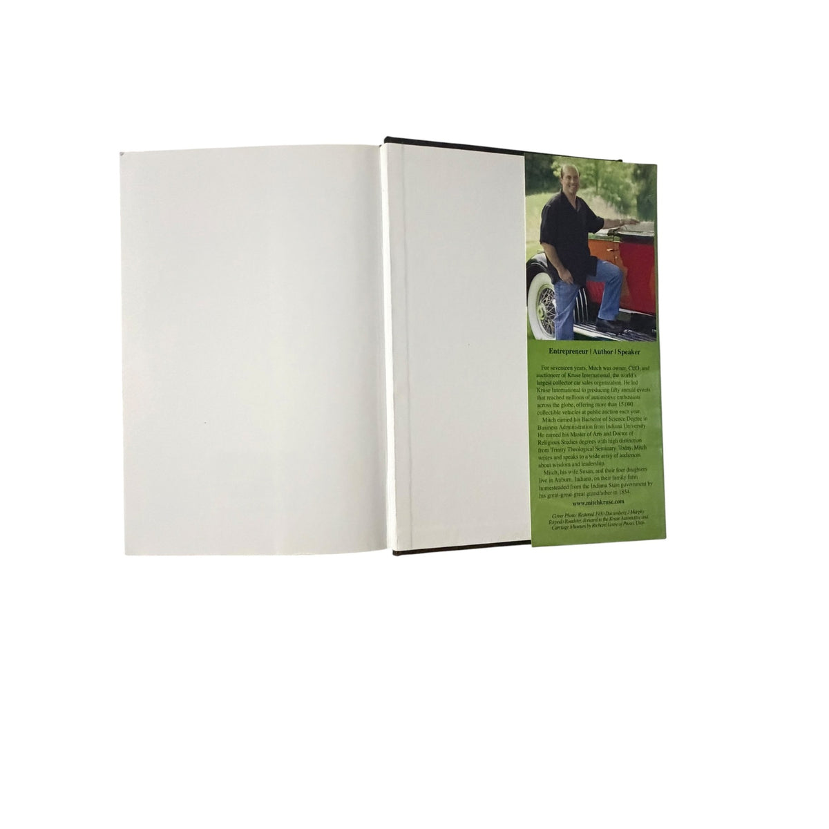 Restoration Road Mitch Kruse Derek Williams 2009 Hardcover Christian Personal Growth