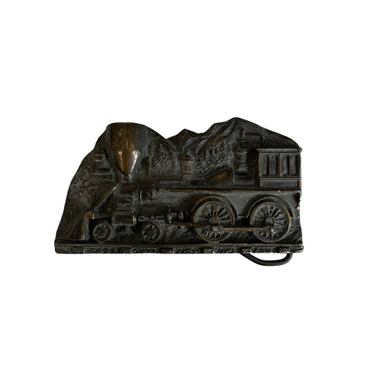Vintage 1977 Captain Hawks Sky Patrol Train Belt Buckle Lionel Andrew Corp Railroad
