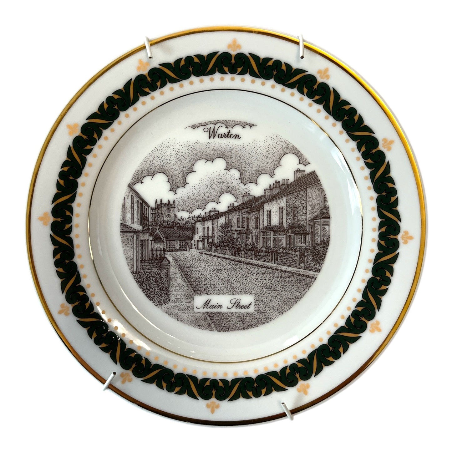 Canterbury Collection Warton Main Street Decorative Plate Limited Edition 2001