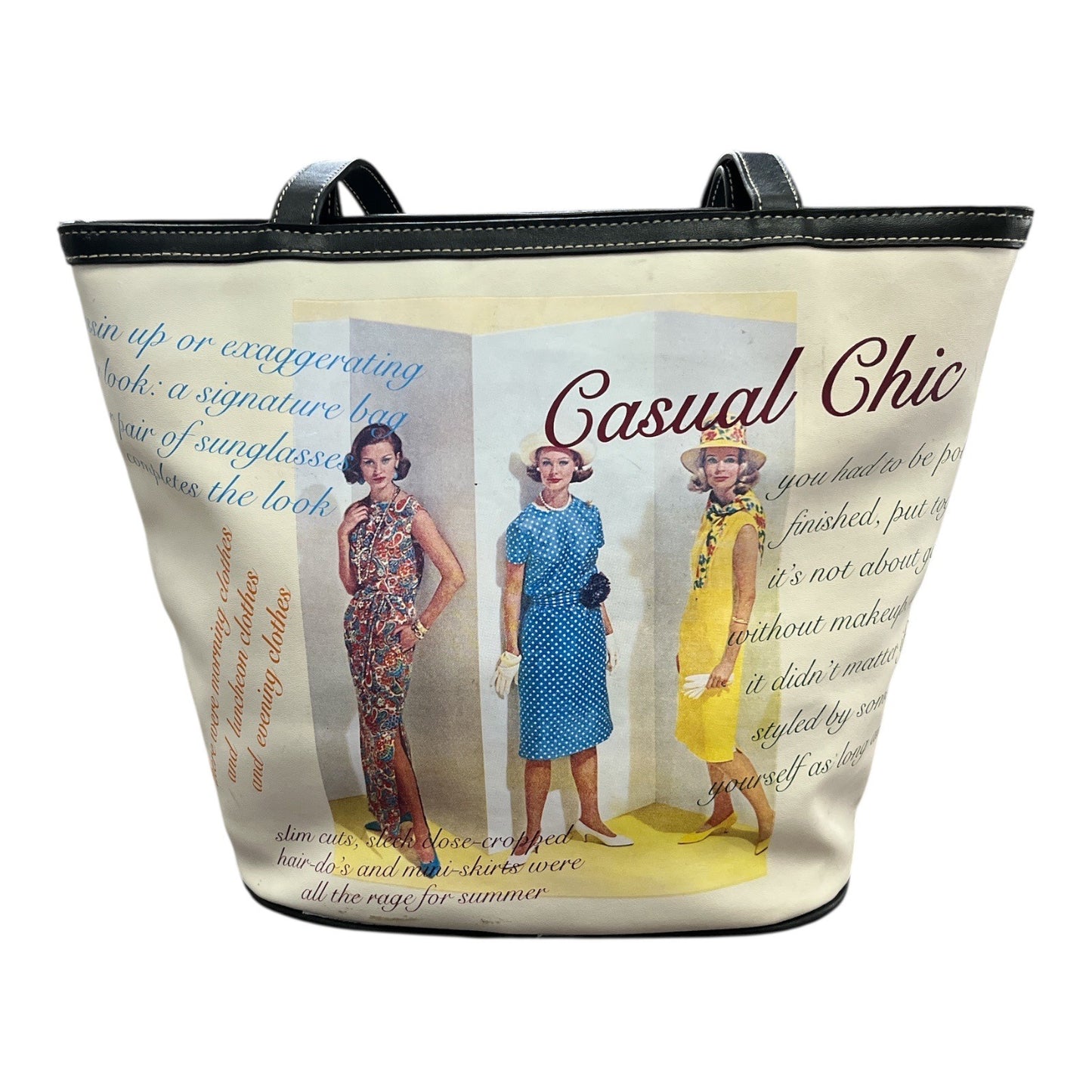 Relic Retro Fashion Tote Bag – “Casual Chic” Print