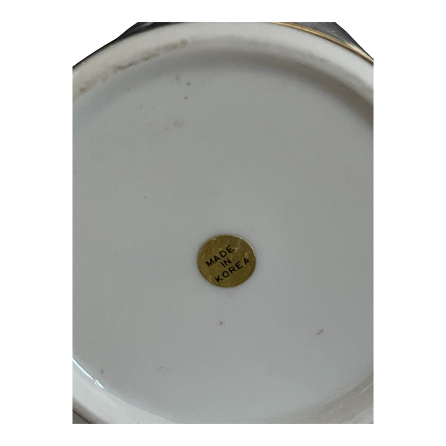 1985 Norman Rockwell Museum “River Pilot” Mug Made in Korea Gold Trim