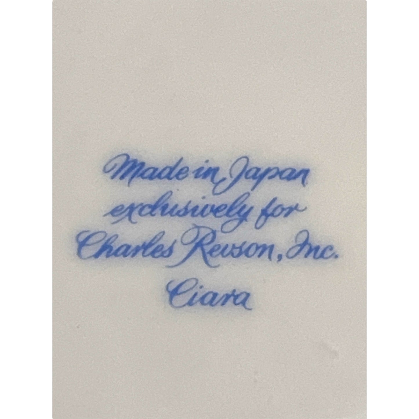 Vintage Charles Revson Ciara Porcelain Trinket Dish – Made in Japan – Butterfly Floral Design