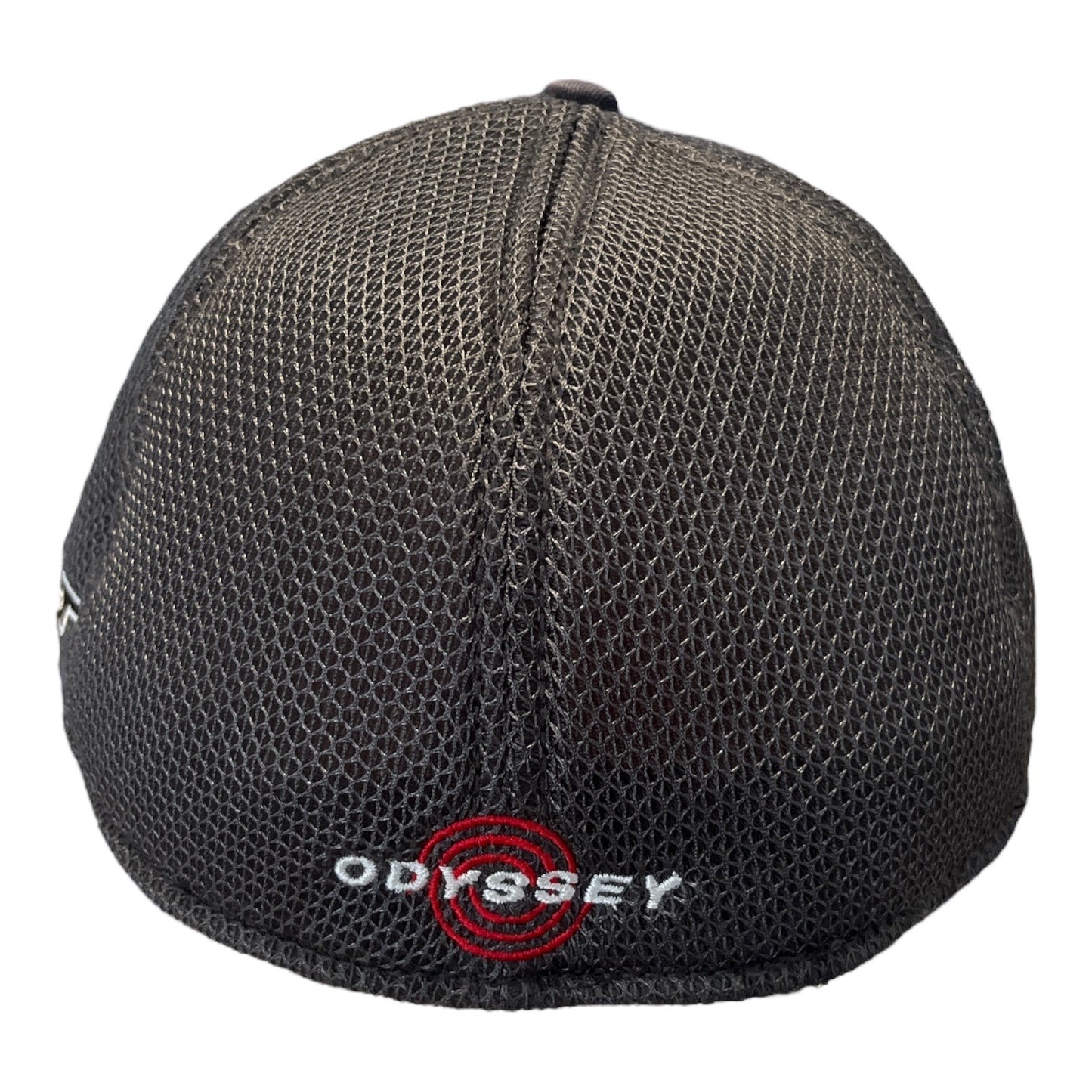 Callaway X Hot Golf Hat Black Mesh Fitted Cap Odyssey Logo L/XL