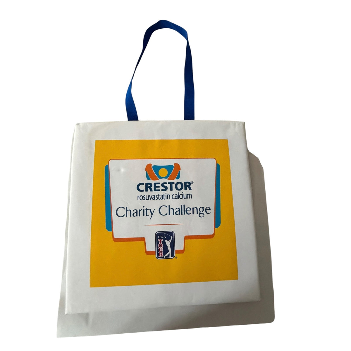 Vintage 2004 Crestor Charity Challenge PGA Tour Golf Tote Bag 15x14