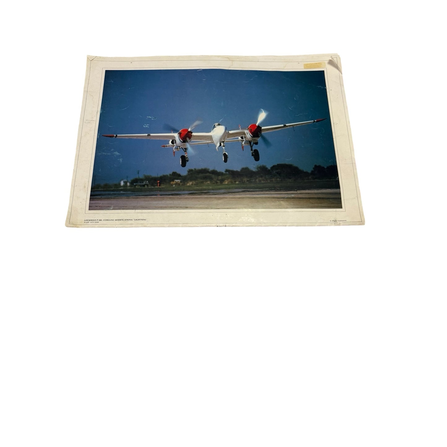 1983 Ghosts A Time Remembered Warbirds Aviation Calendar Partial Philip Makanna 20x28