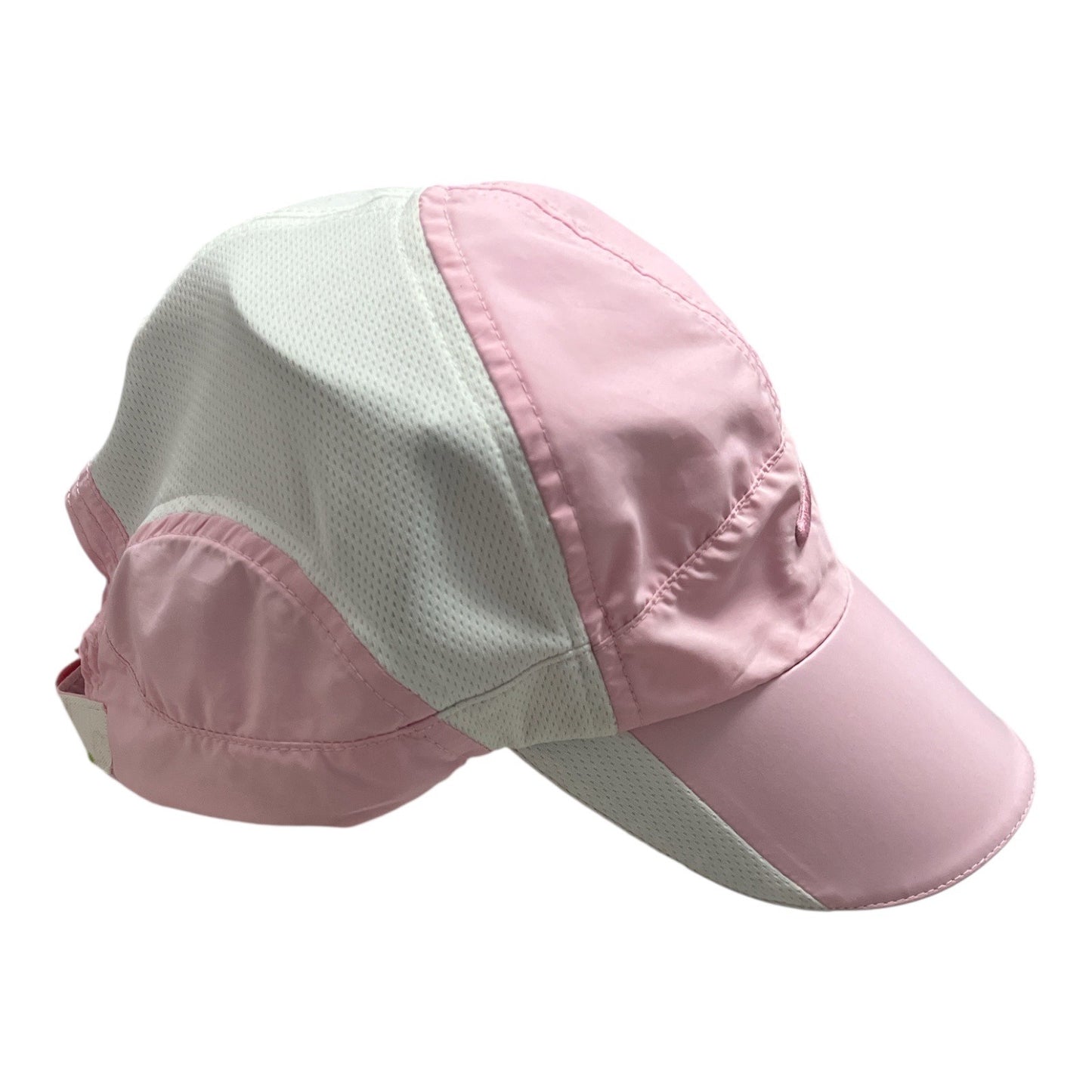 Lot of 3 Nike Dri-FIT Baseball Caps – Pink Mesh, Black Just Do It, Two-Tone Pink – Adjustable Running Hats