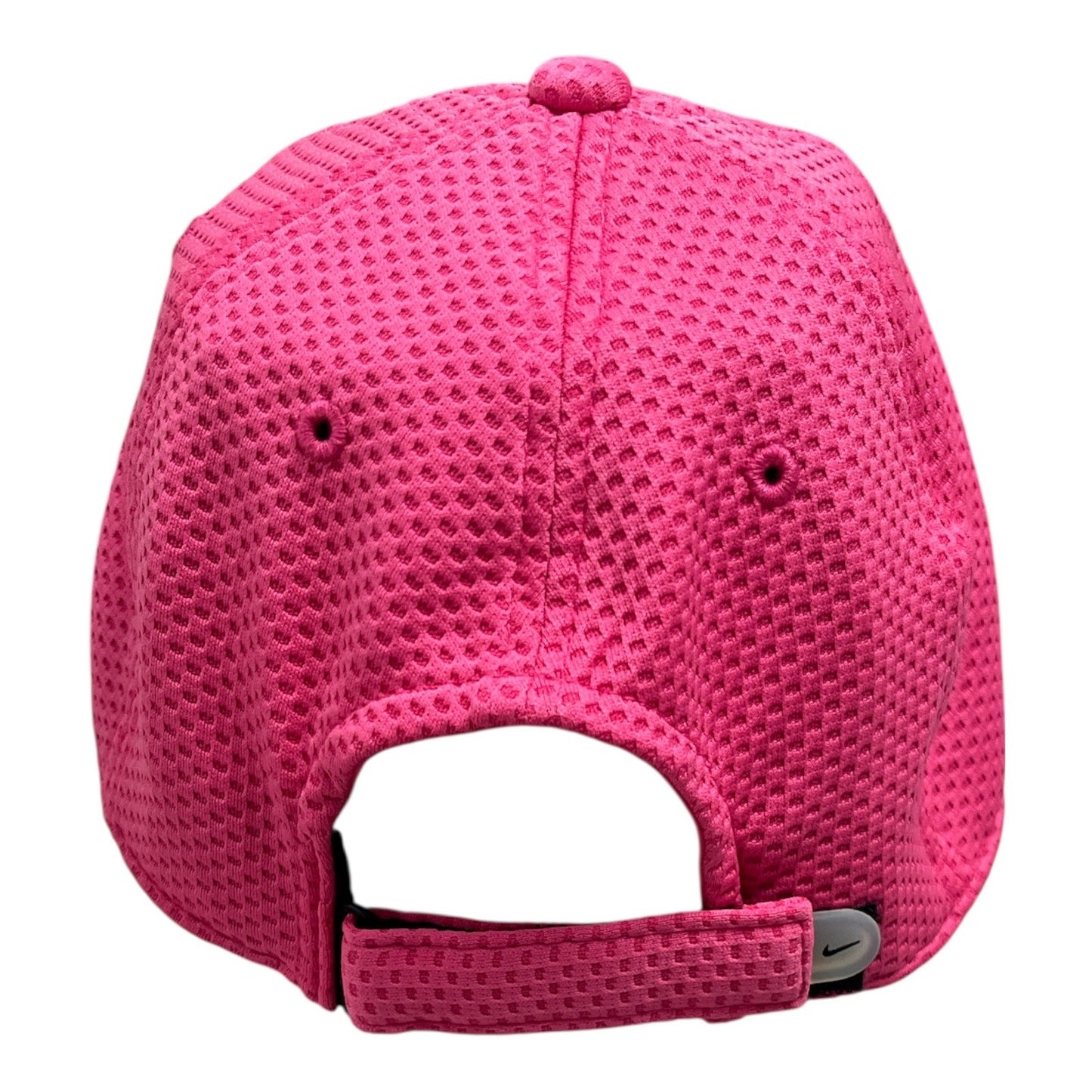 Lot of 3 Nike Dri-FIT Baseball Caps – Pink Mesh, Black Just Do It, Two-Tone Pink – Adjustable Running Hats