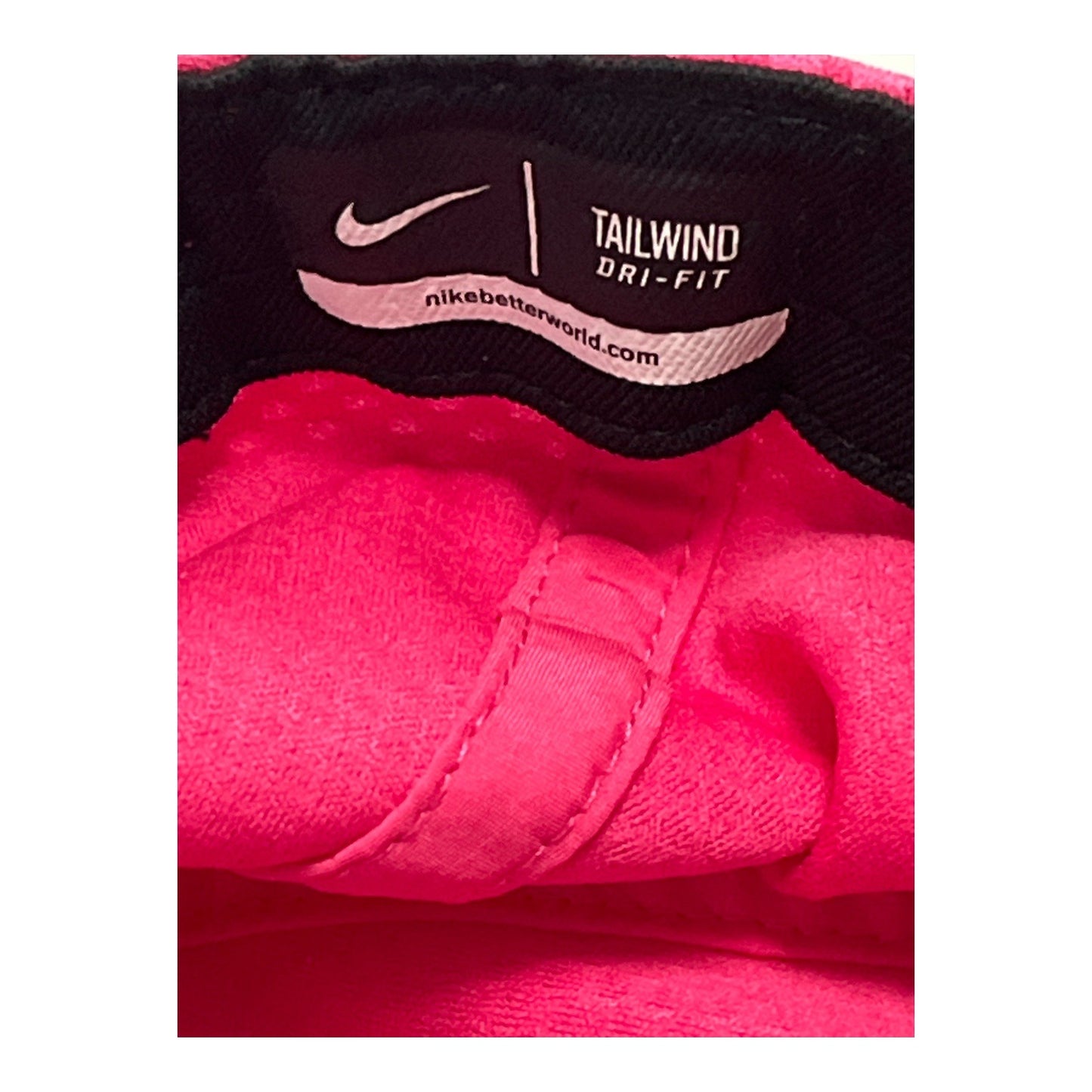 Lot of 3 Nike Dri-FIT Baseball Caps – Pink Mesh, Black Just Do It, Two-Tone Pink – Adjustable Running Hats