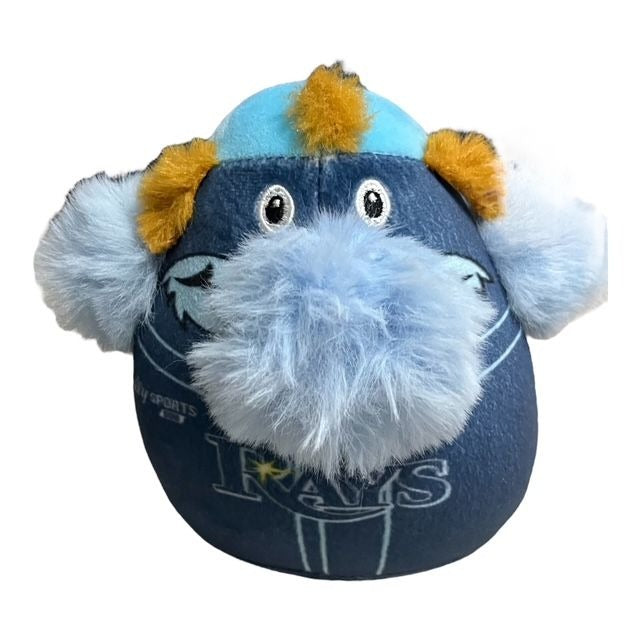 Raymond Tampa Bay Rays Bally Sports Plush Mascot 6" MLB Baseball Stuffed Animal