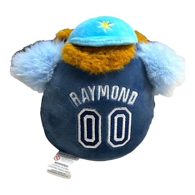 Raymond Tampa Bay Rays Bally Sports Plush Mascot 6" MLB Baseball Stuffed Animal