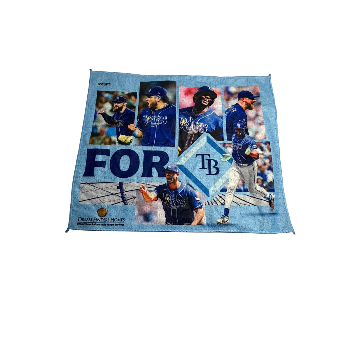 2026 Tampa Bay Rays Rally Towel Dream Finders Homes MLB Stadium Giveaway 18"