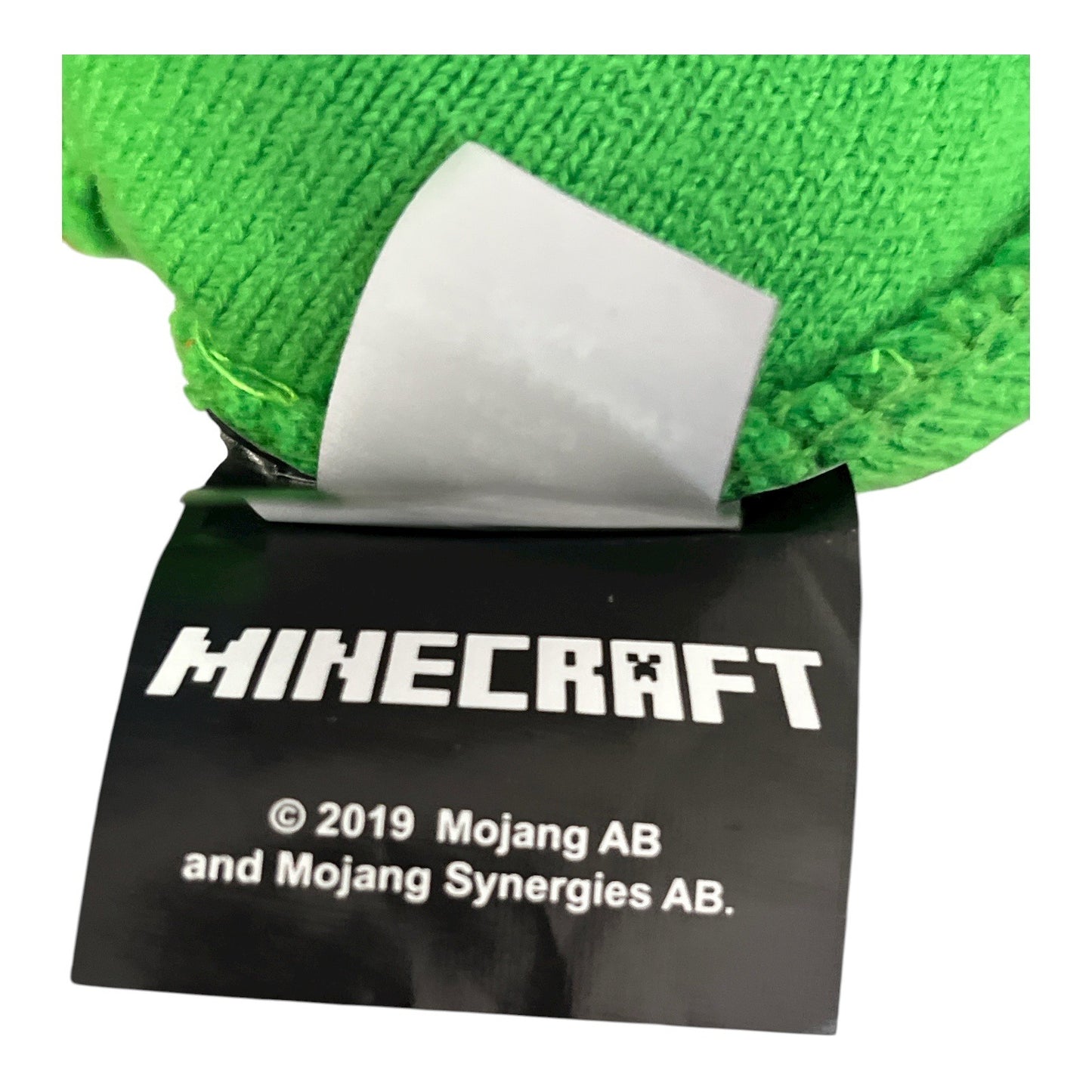 Minecraft Creeper Pom Beanie Hat – Green Pixel Pattern NWT – 2019 Mojang