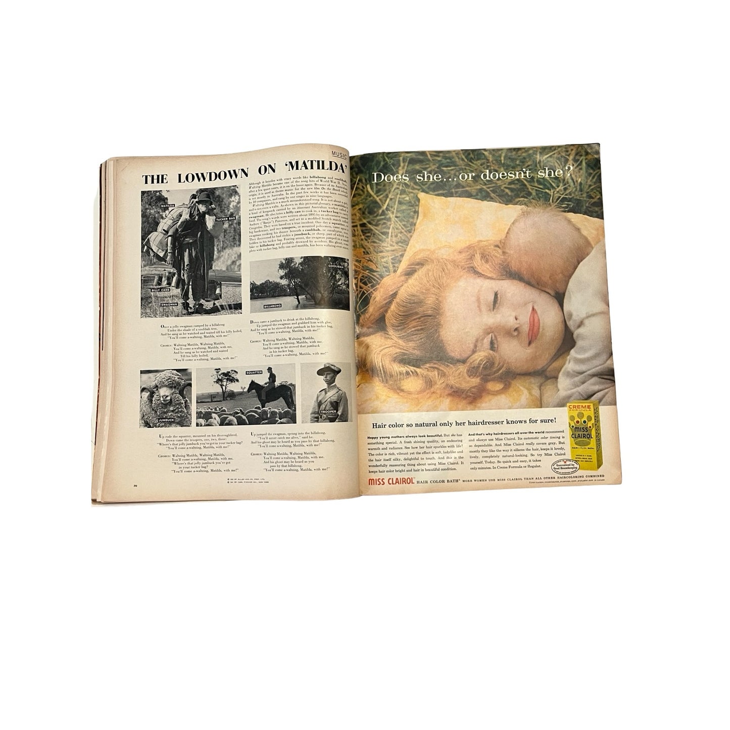 Life Magazine January 25 1960 American Folklore Issue Vintage Ads Coca Cola GMC Chrysler Mid Century