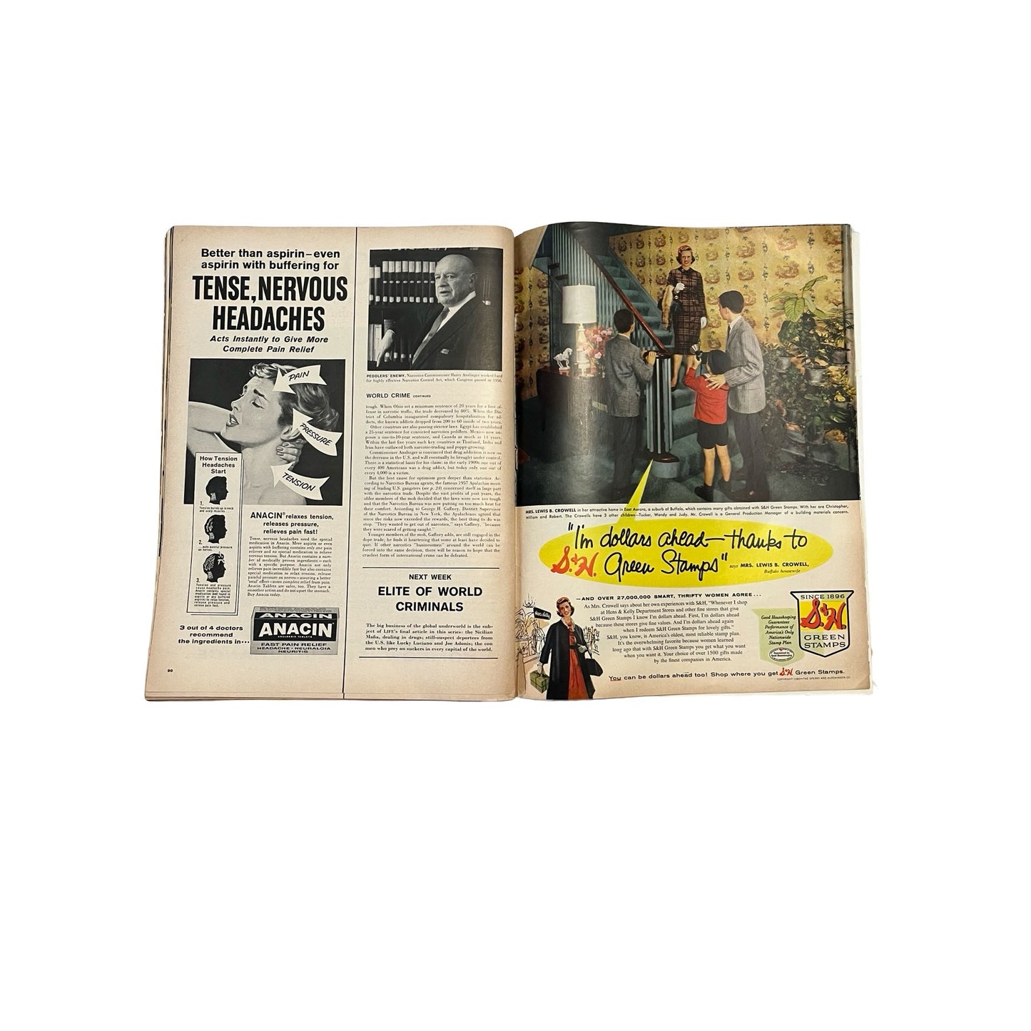 Life Magazine January 25 1960 American Folklore Issue Vintage Ads Coca Cola GMC Chrysler Mid Century