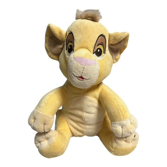 Disney The Lion King Simba Plush Stuffed Animal – Yellow Tan – Disney Store 12"