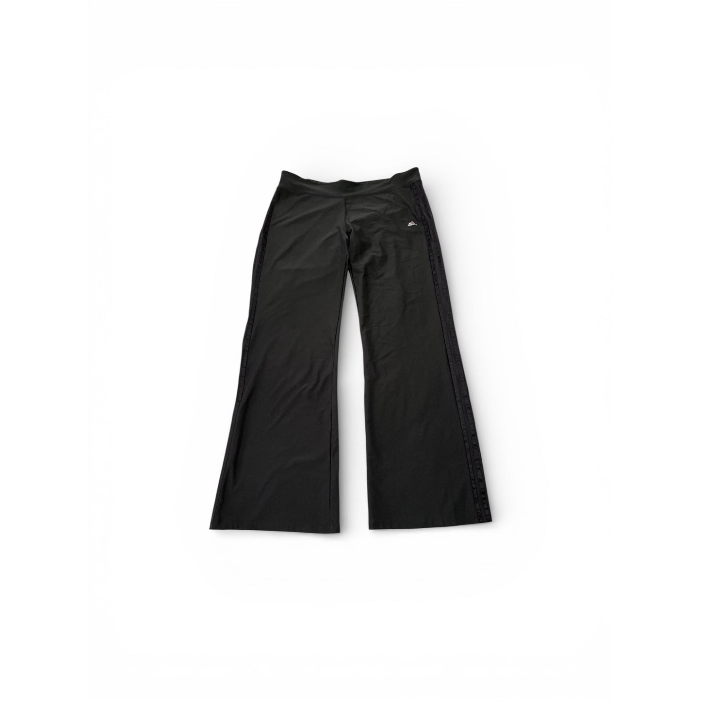 Adidas Climalite Black Track Pants Women’s XL Athletic Straight Leg