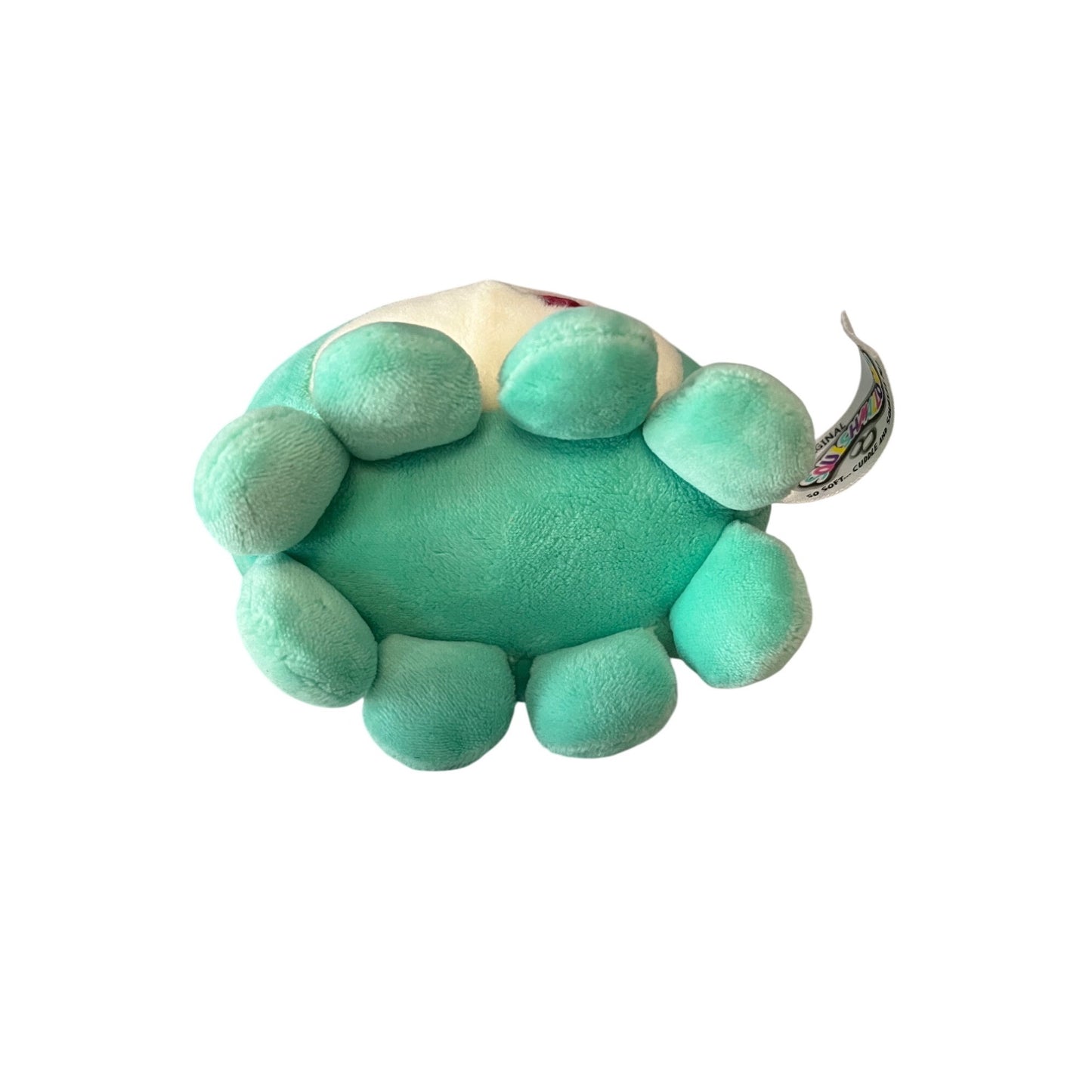 Squishmallow Zobey the Octopus Valentine Plush 5 Inch Teal Hearts Kellytoy