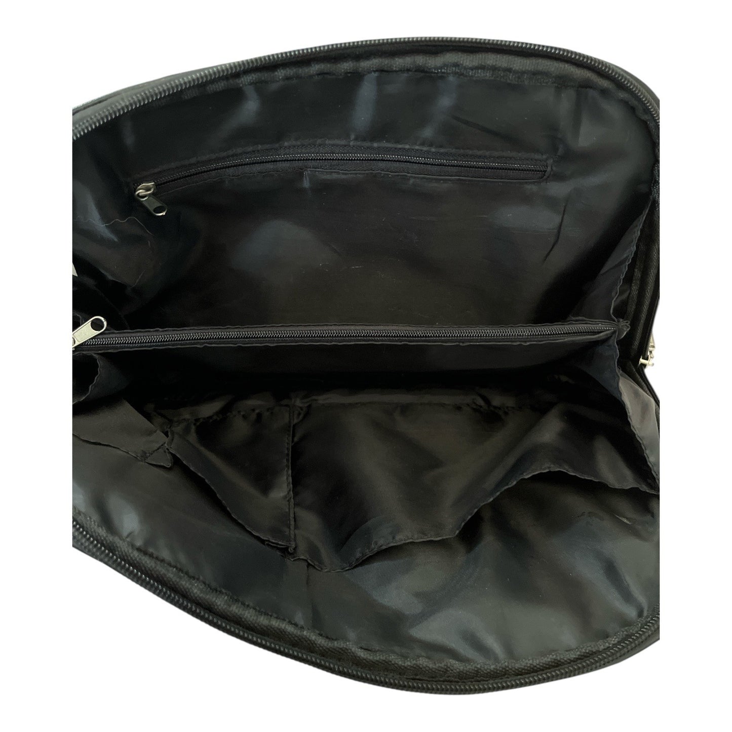 Betty Boop Capricorn Zodiac Black Faux Leather Handbag W/ Double Handles & Zipper Closure 10" X 12" X 4"