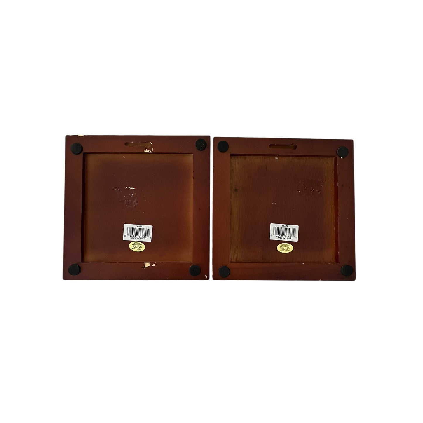 Set of 2 Young’s Fishing Lure Wall Plaques 8” Rustic Cabin Lodge Lake House Decor