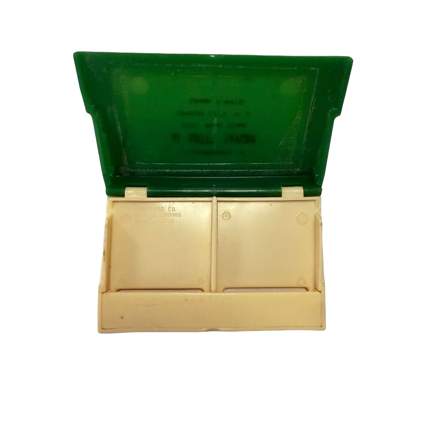 Vintage Al Witt's Tavern Union City NJ Plastic Double Matchbook Holder Case Advertising