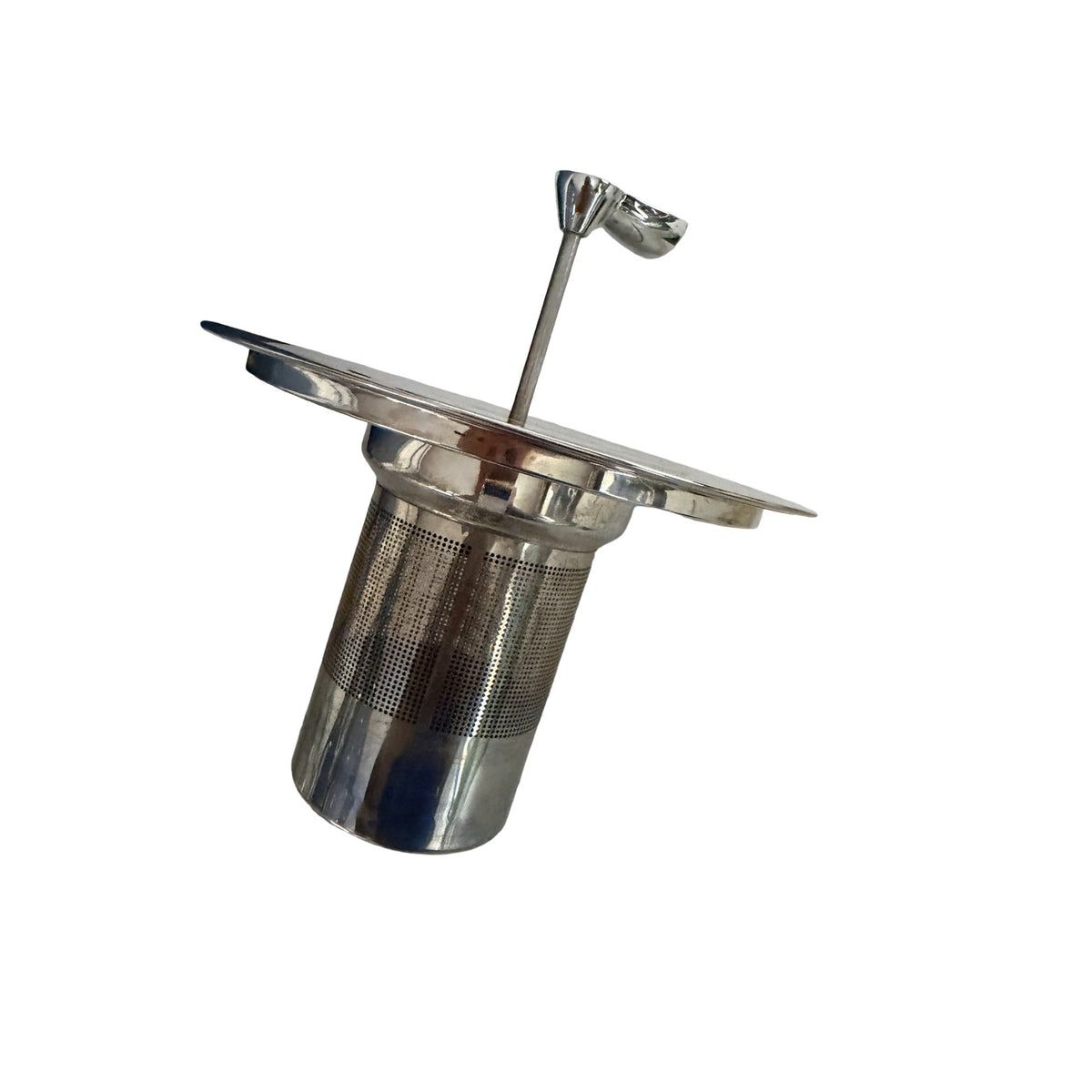 Vintage 1980s Bodum Naoko Stainless Steel Teapot Carsten Jorgensen Infuser