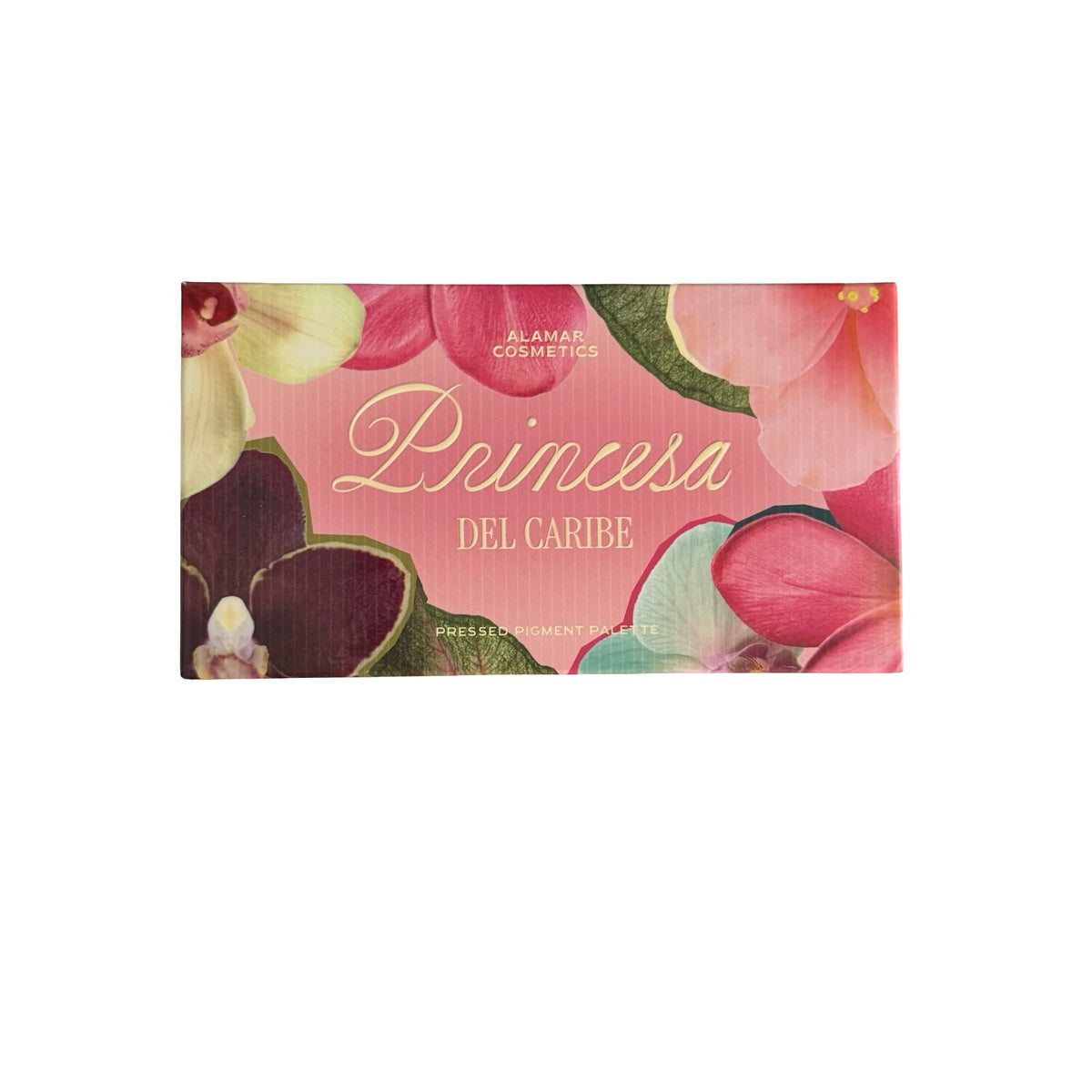 Alamar Cosmetics Princesa del Caribe Pressed Pigment Eyeshadow Palette 8 Shades