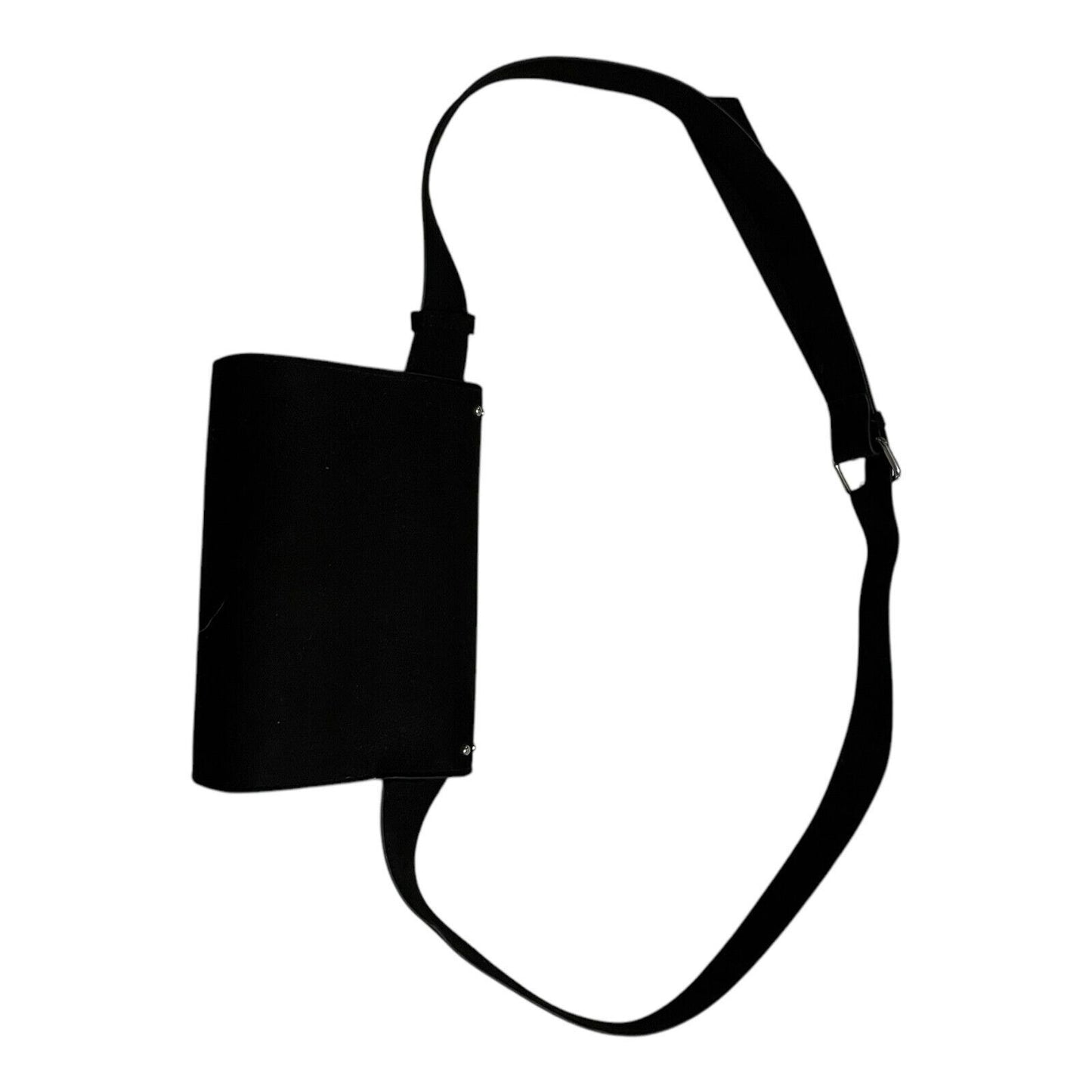 Torrid Black Studded Faux Suede Waist Belt Bag – 7 x 5 Inches – Adjustable Buckle, Magnetic Closure