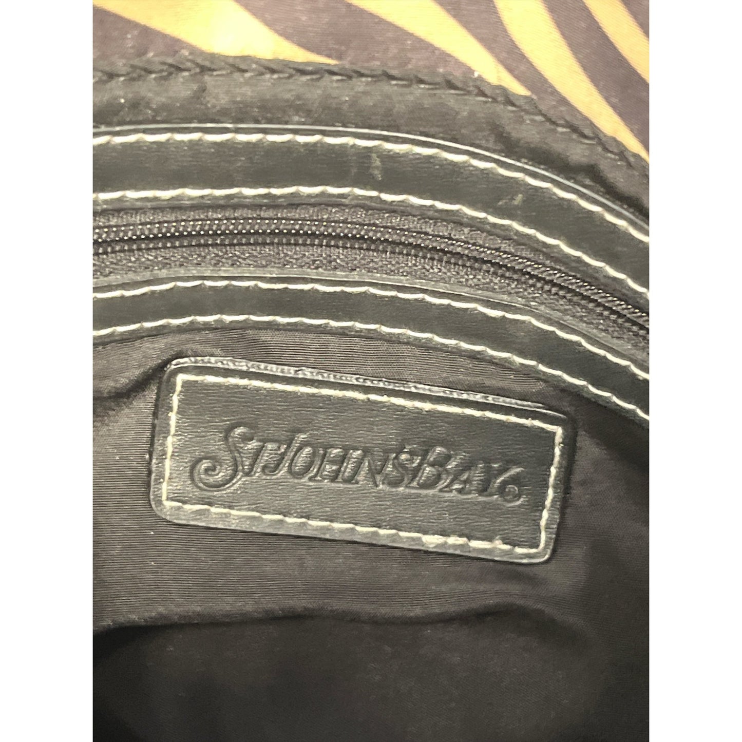 St. John’s Bay Zebra Print Shoulder Bag Animal Print Purse Y2K