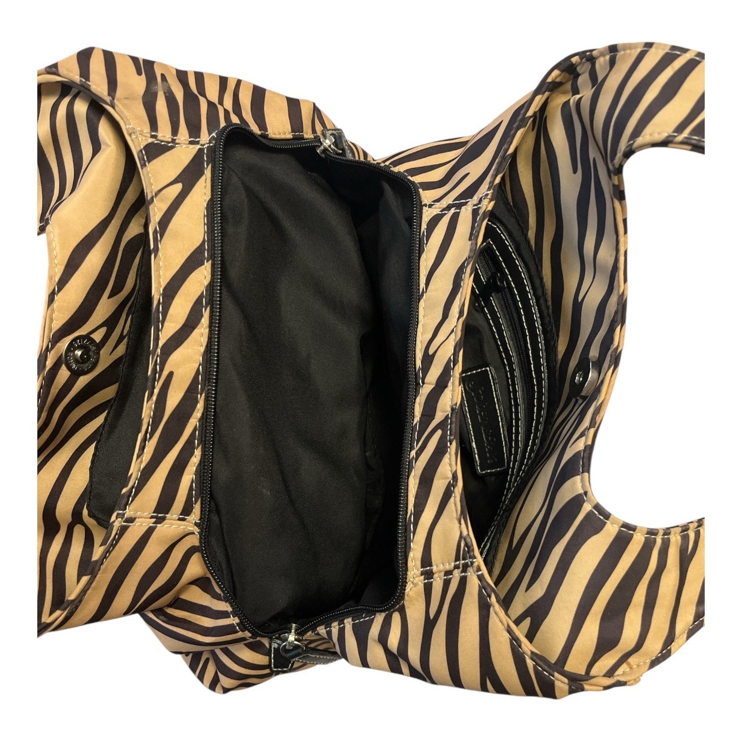 St. John’s Bay Zebra Print Shoulder Bag Animal Print Purse Y2K