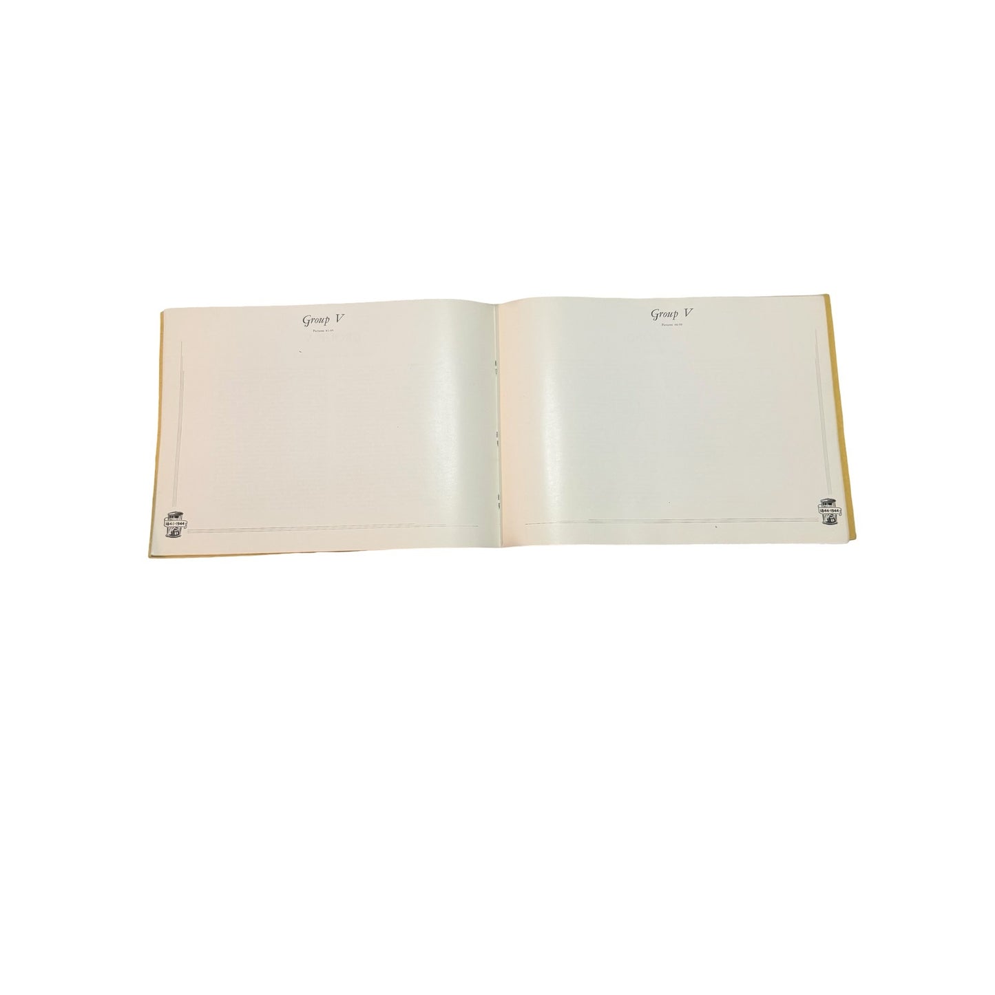 Album of Progress Sabbath School Investment Fund Centennial Anniversary 1844-1944 Photo Album Scrapbook Unused