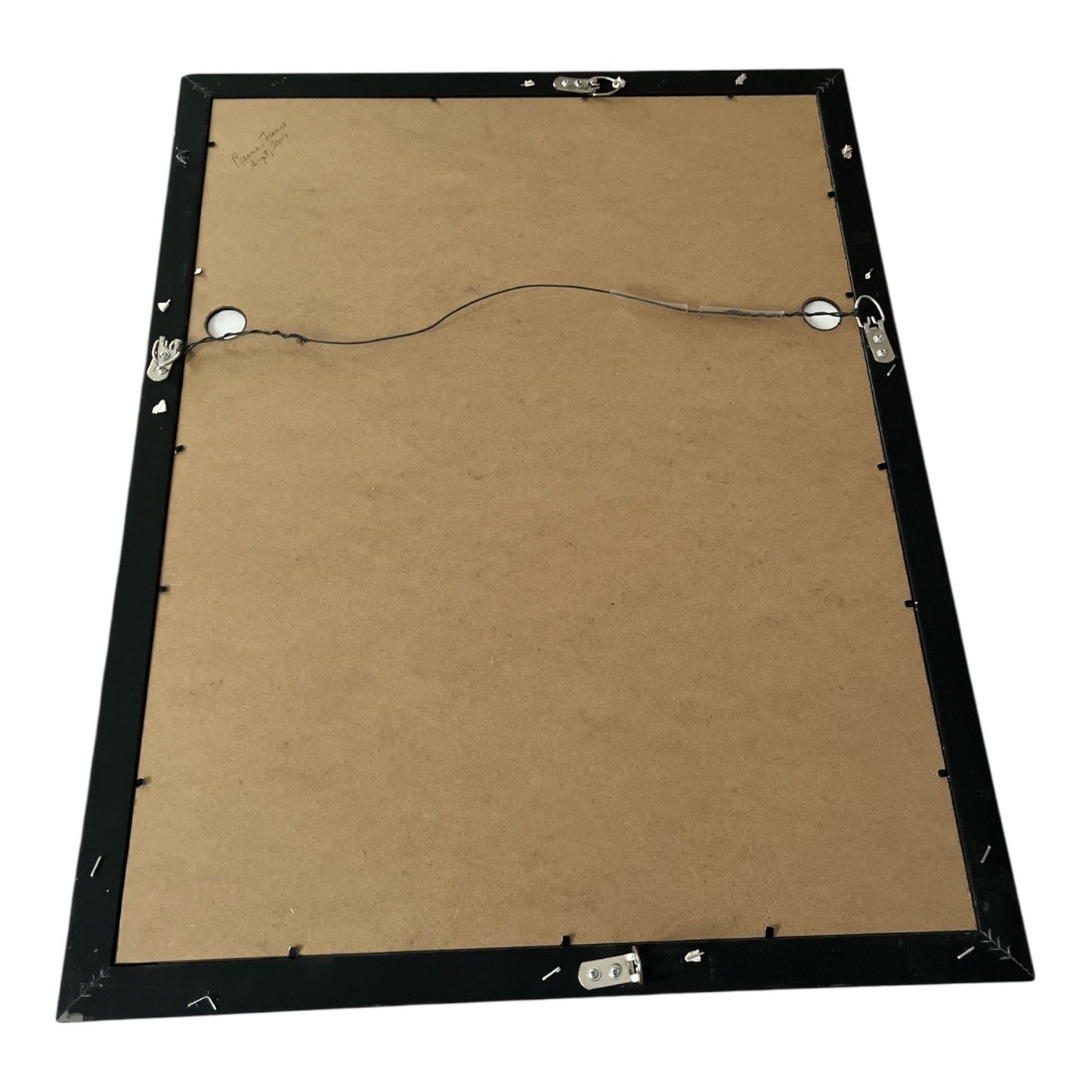 Galerie Rollin 1997–1998 Raoul Lefranc Exhibition Poster Framed Wall Art 26x20