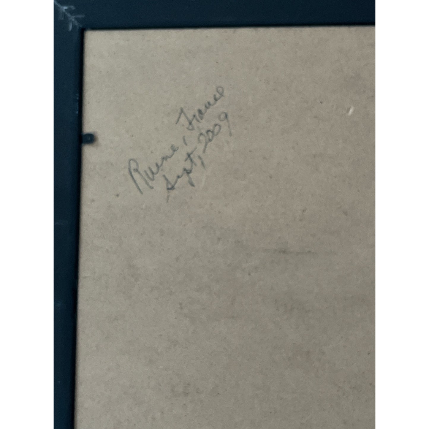 Galerie Rollin 1997–1998 Raoul Lefranc Exhibition Poster Framed Wall Art 26x20