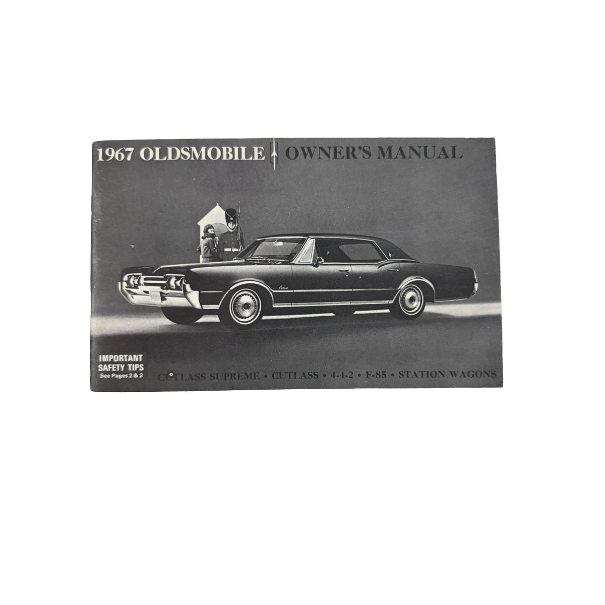 1967 Oldsmobile Original Owners Manual Cutlass 442 F85 GM 396514