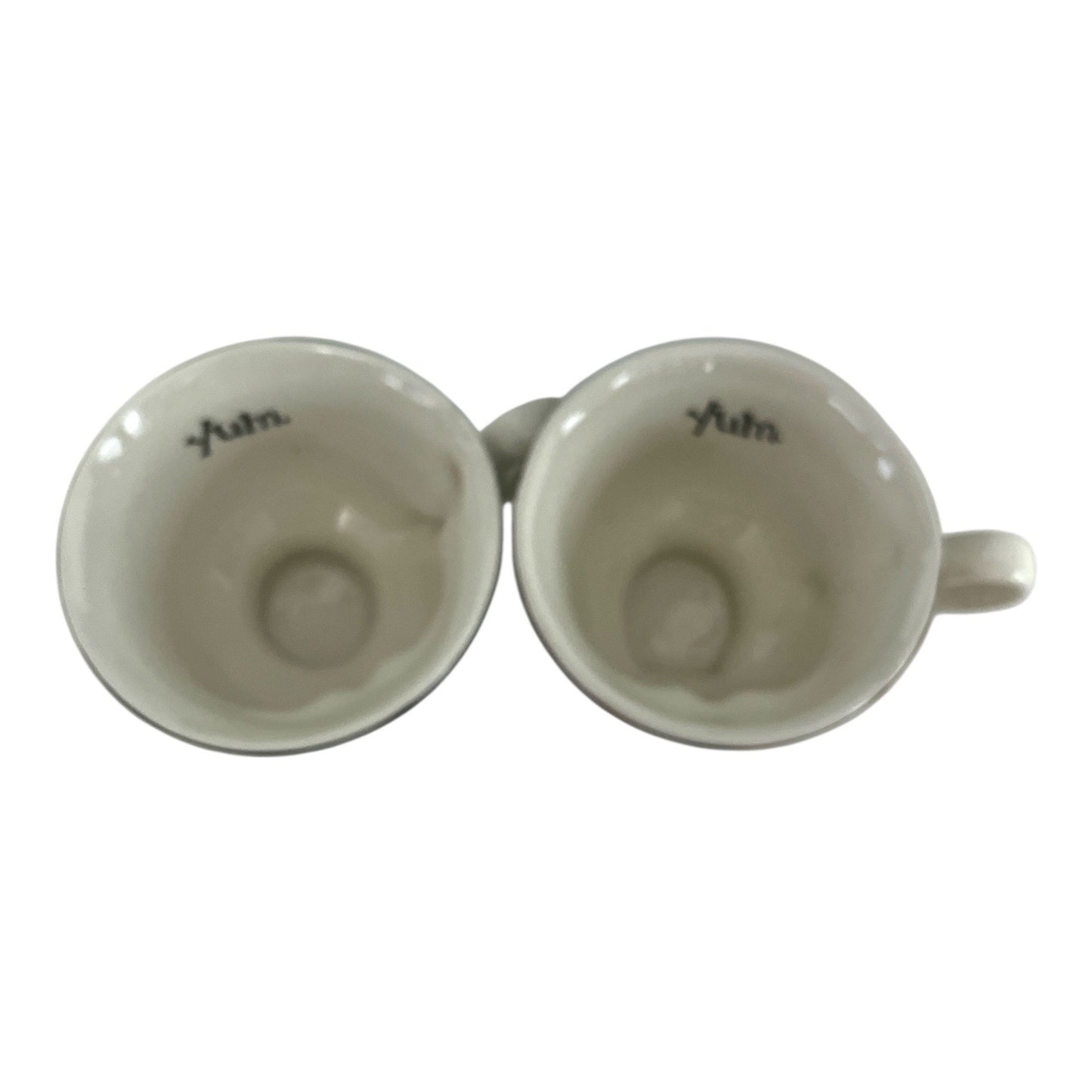 1996 Baileys Irish Cream Winking Face Mugs Pair – Limited Edition Advertising Cups