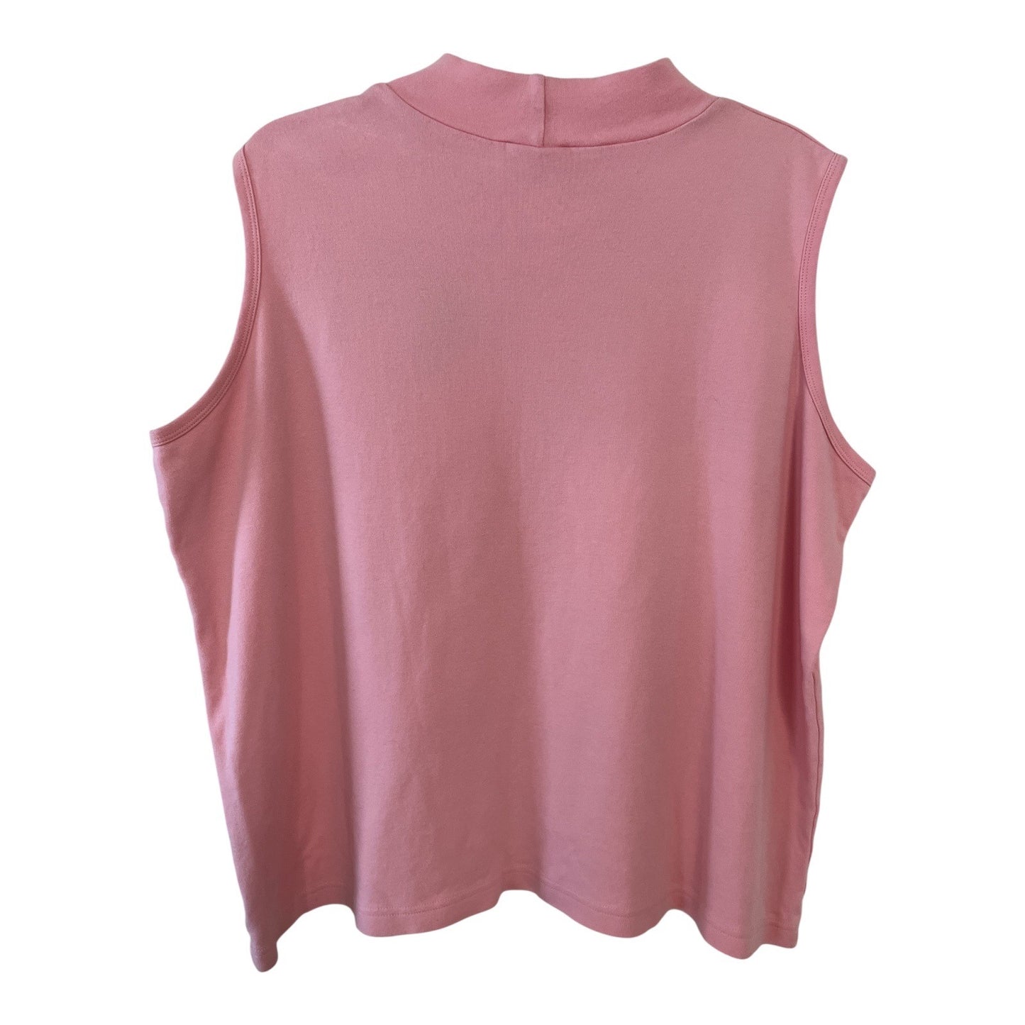 VTG Disney Store Winnie the Pooh Pink Sleeveless Mock Neck Shirt – Women’s XXL