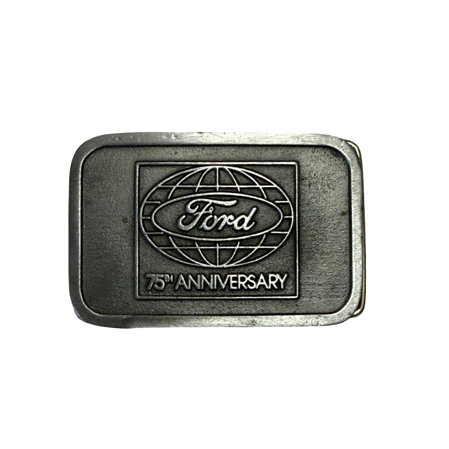 Vintage Ford 75th Anniversary Belt Buckle With Original Box 1978 Heritage Mint USA